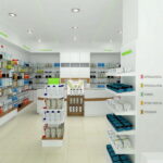 Mẫu cửa hàng dược phẩm SNM-085