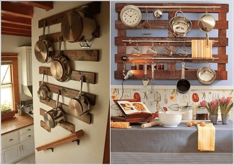 Những mẫu kệ trang trí phòng bếp đẹp và tiện lợi